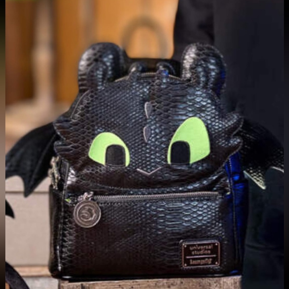 Loungefly How to Train Your Dragon Epic Universe Exclusive Mini Backpack
